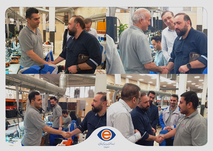 بازدید سرزده مدیرعامل شرکت تجارت الکترونیک پارسیان کیش از واحد تعمیر و پشتیبانی اتحاد
